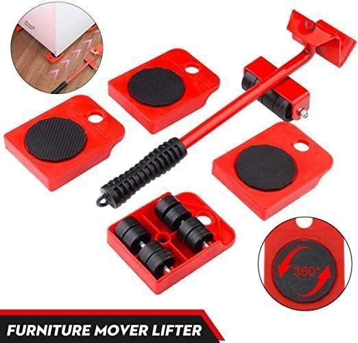 Furniture Slider Pads | 5-Piece Heavy Duty Moving Tool Set