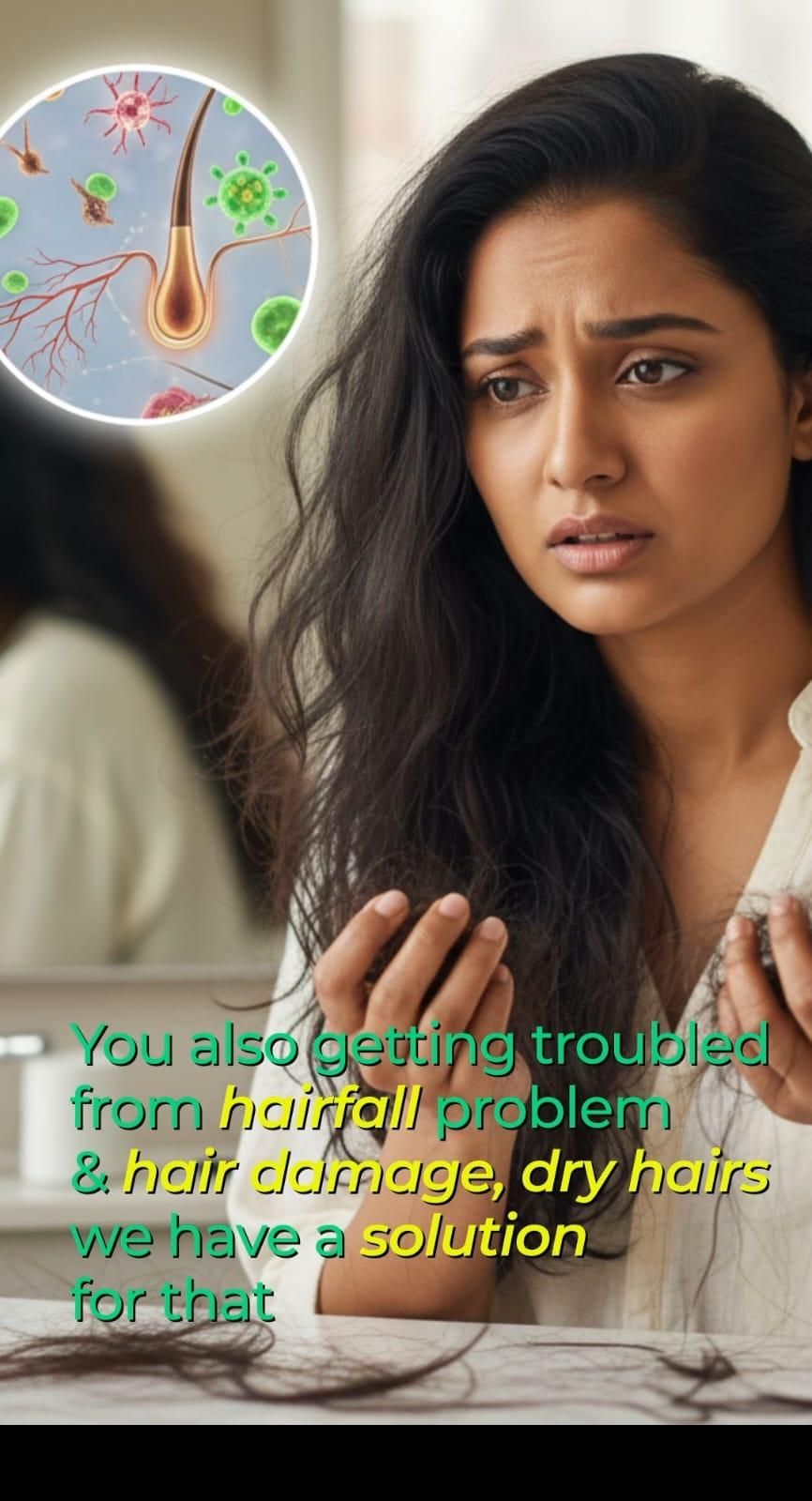 Anti-Hair Fall Serum | Frizz Control & Heat Protection 100ml (Pack of 2)