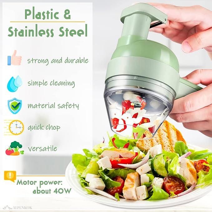 Wireless Food Chopper | Cordless, Portable & Easy Clean