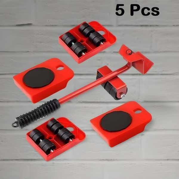 Furniture Slider Pads | 5-Piece Heavy Duty Moving Tool Set